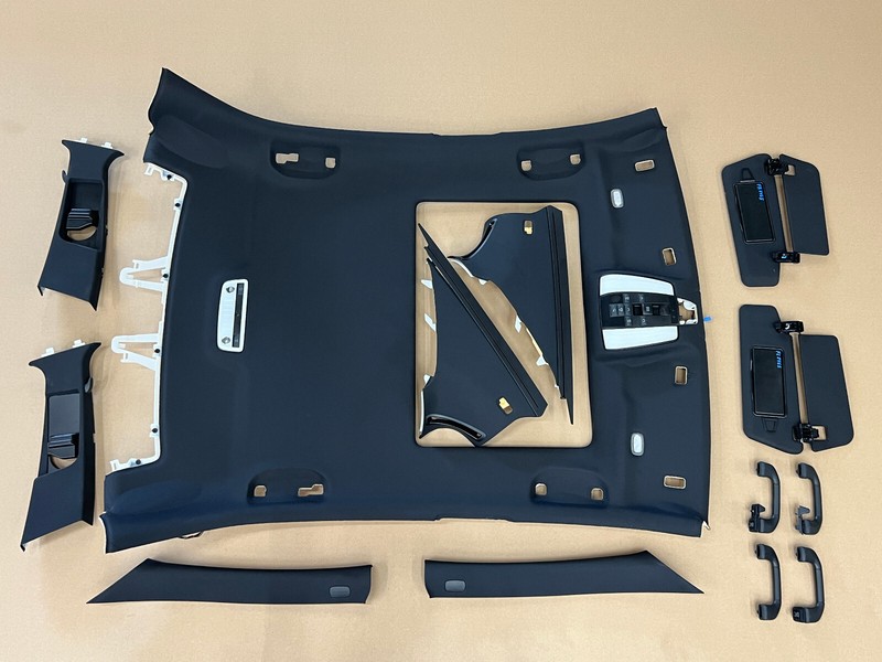 ⭐10-16 MERCEDES E-CLASS INTERIOR ROOF HEADLINER A / B/ C PILLAR SET OEM LOT2465