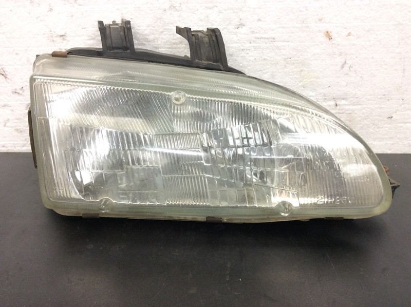 92-95 Civic Right Headlight Beam Unit Lamp Light Glass Lens Bracket Taiwan