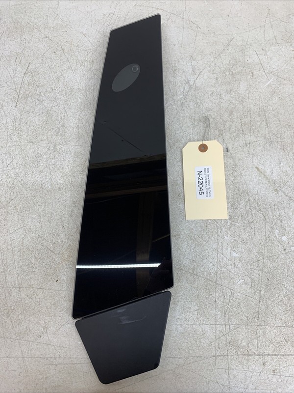 ⚡️17-23 Tesla 3 LH Exterior B Pillar Glass Trim W/Camera 1100437-00-E 22045 B57