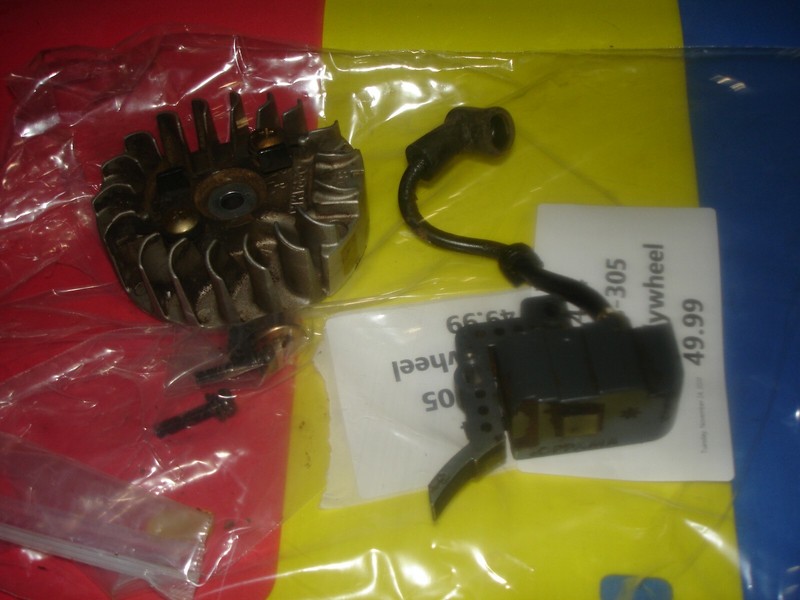 ECHO cs-305coil and flywheel chainsaw part bin 444