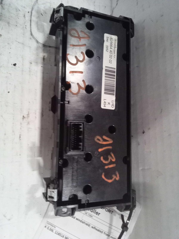 Used A/C Selector Switch fits: 2015 Land rover Range rover sport front w/o heate