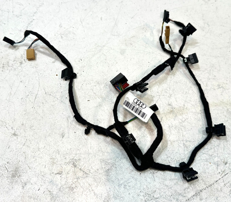 2015-2018 Audi Q3 Rear Left Driver Door Wiring Harness OEM