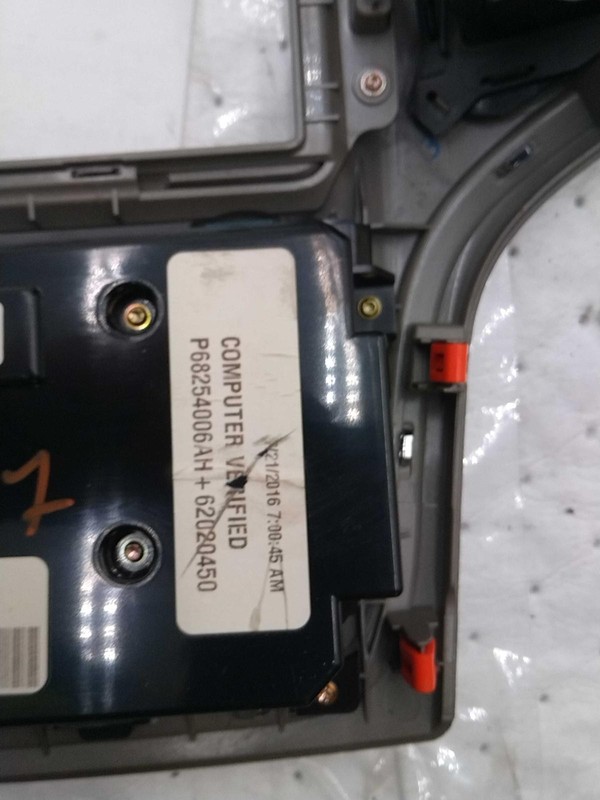2017 Jeep Grand Cherokee A/C Selector Switch OEM Silver 68254006AB 68254007AB