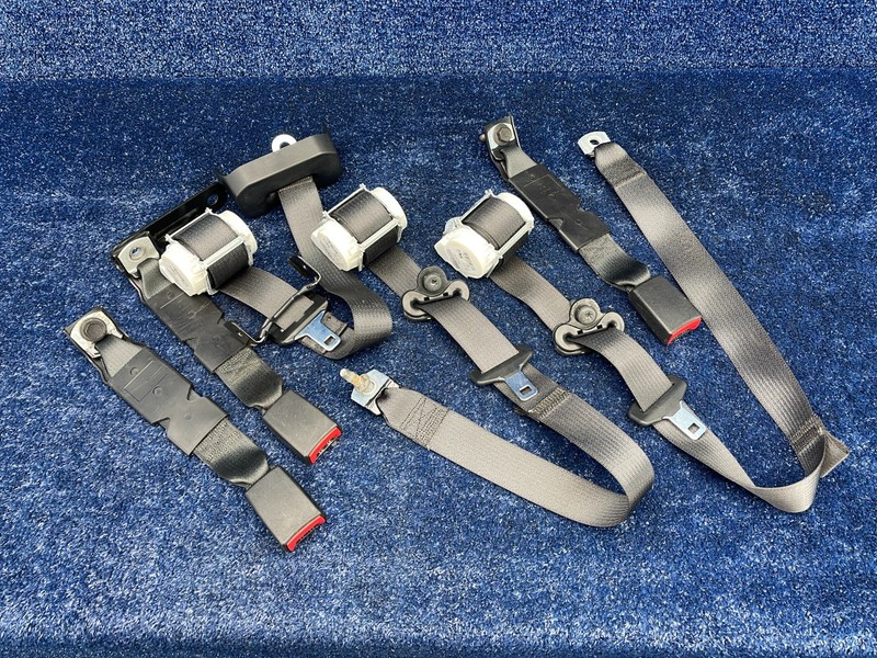 2019–2024 RAM 1500 Classic Rear Seat Belts Set 9 OEM