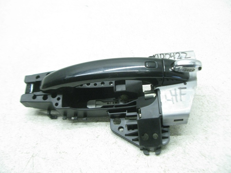 09-16 AUDI B8 A4 S4 SEDAN DOOR OPEN HANDLE FRONT DRIVER LEFT KEY OEM 100422