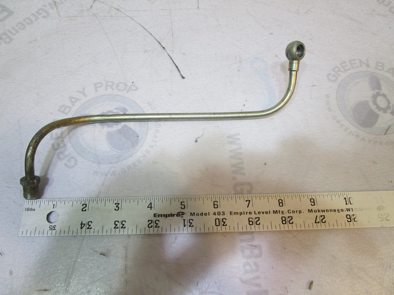 841532 Volvo Penta AQ125A Stern Drive 4 Cyl Fuel Pipe Line Pump to Carb