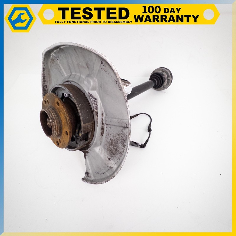 06-10 BMW M6 M5 REAR RIGHT PASSENGER SIDE SPINDLE KNUCKLE HUB OUTPUT SHAFT OEM