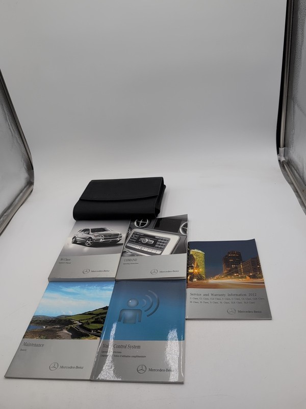 2012 MERCEDES ML550 ML350 ML Owners Manual M CLASS 350 550 63Voice Comand