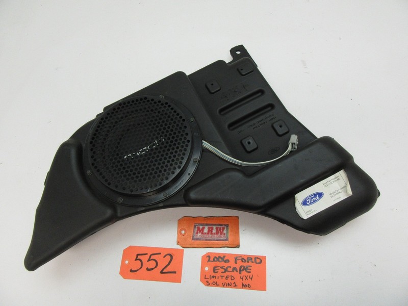 05-07 ESCAPE MARINER MACH RADIO SPEAKER REAR 5L8T-18C804-BE EC23 SUB WOOFER