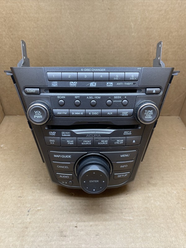 07-09 Acura MDX Radio Audio Player MP3 WMA DVD OEM W/ CODE 39101-STX-A420-M1