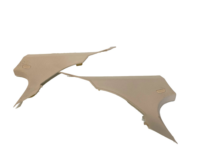 11 12 13 BMW 535i F10 REAR UPPER C PILLAR PANEL COVER TRIM SET OF 2 #A0.16