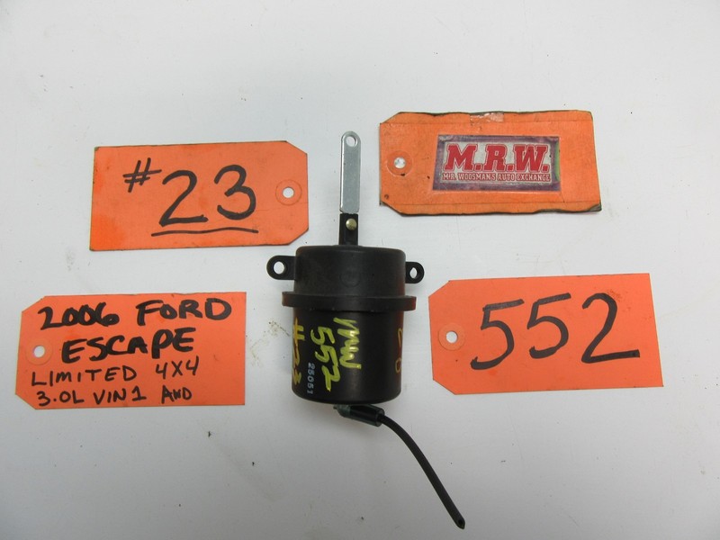 ESCAPE MARINER TRIBUTE VACUUM ACTUATOR DEFROST BLEND DOOR MOTOR FLOOR 25051