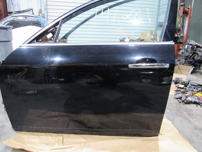 09-14 HYUNDAI GENESIS LEFT DRIVER FRONT DOORBLACK AF LAMINATED GLASS OEM