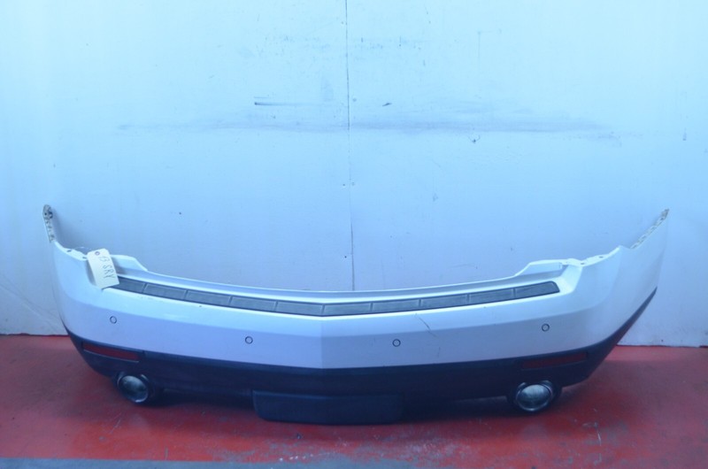 10-16 CADILLAC SRX REAR BUMPER COVER WHITE PEARL OEM