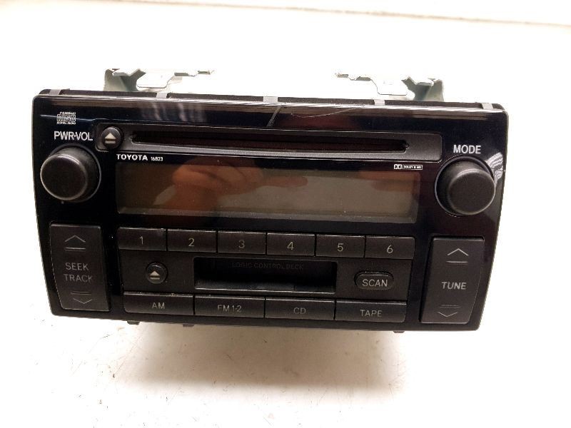 02-04 TOYOTA CAMRY LE RADIO/STEREO UNIT ASSEMBLY