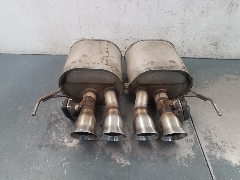 2015 Chevy Corvette C7 Z06 NPP Exhaust Muffler/ Actuators / Tips #0947 D4