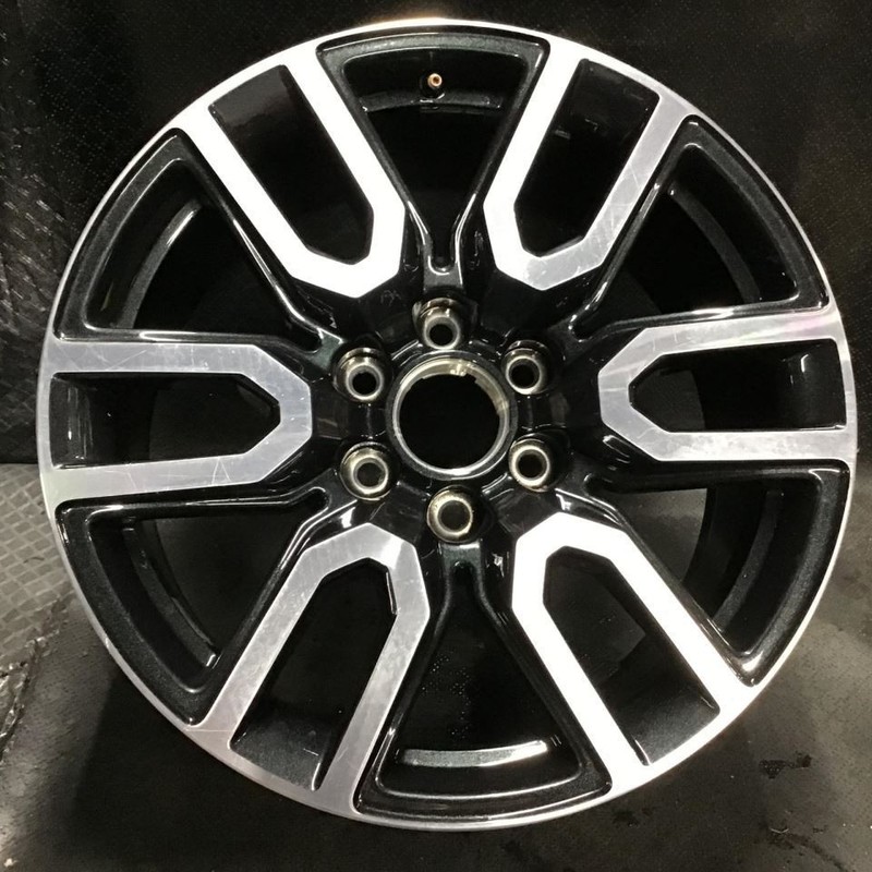 2019-2026 GMC Sierra 1500 Yukon 5914 Wheel 20 x 9 Rim Black Machined 23376228