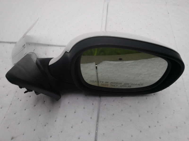 2011 BMW 328i Right Door Mirror Assembly White OEM 315565 - Scuffs, 114K Miles