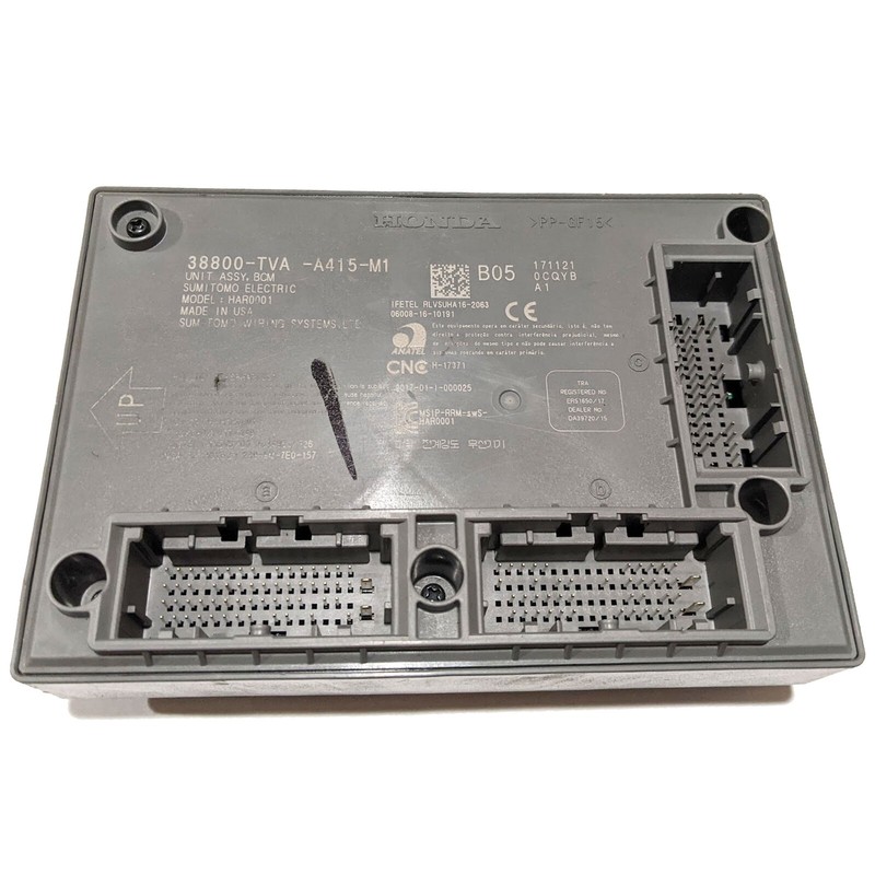 OEM Body Control Module BCM Module Honda Accord Sport 1.5L 18-20 38800-TVA-A415