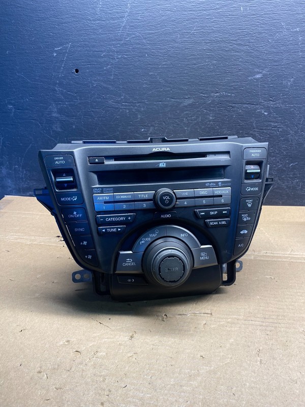 2009 2011 Acura TL AM FM CD MP3 DVD Navigation Radio Player Receive AD4950 DG