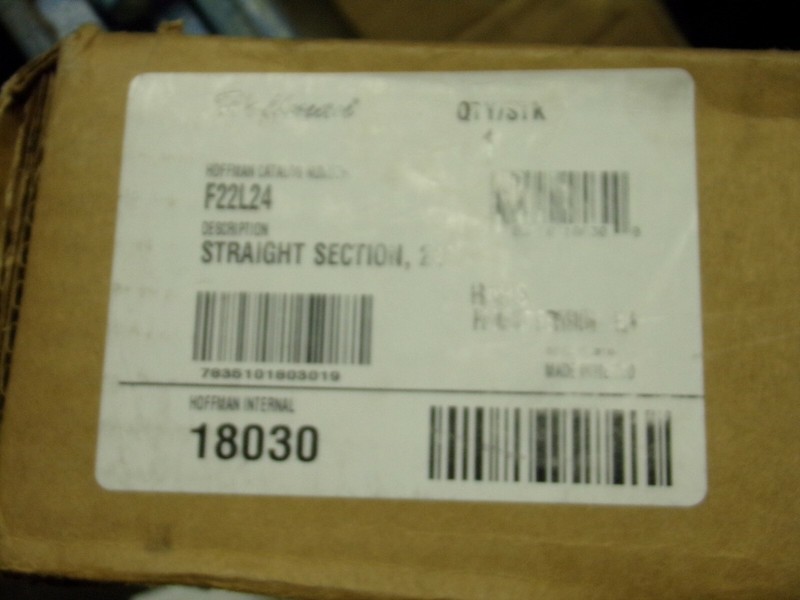 NEW Hoffman 24" Straight Section 18030*FREE SHIPPING*