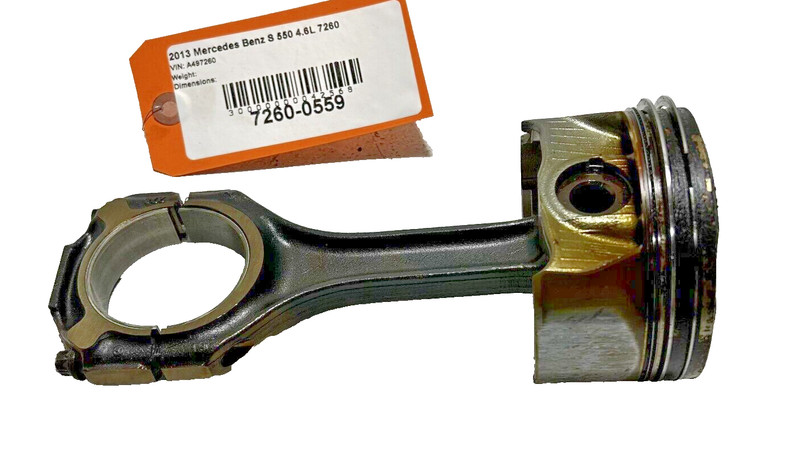 2012-2014 Mercedes W221 S550 CL550 4.7L Engine Motor Piston Connecting Rod OEM