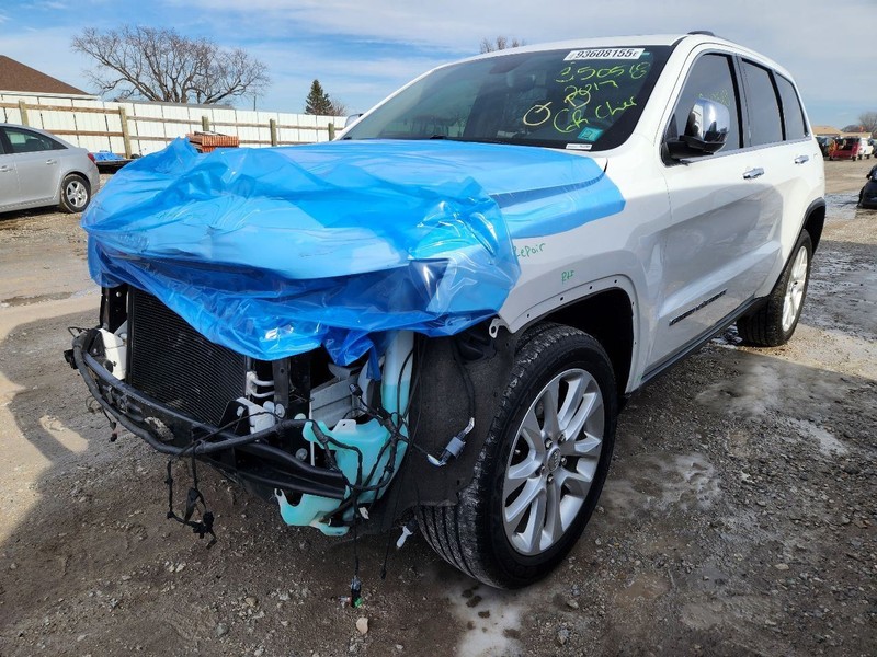 2016-2022 Jeep Grand Cherokee Front Passenger Roof Curtain Air Bag WK Body