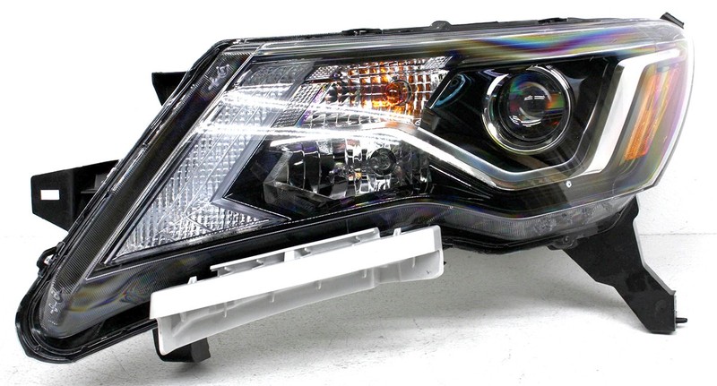 OEM Left Driver Side LED Headlamp For Nissan Pathfinder 26060-9PF1A Tab Missing