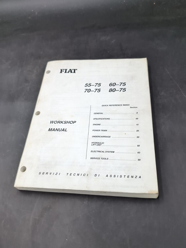 Fiat Tractor 55-75 60-75 70-75 80-75 Workshop Service Repair Manual