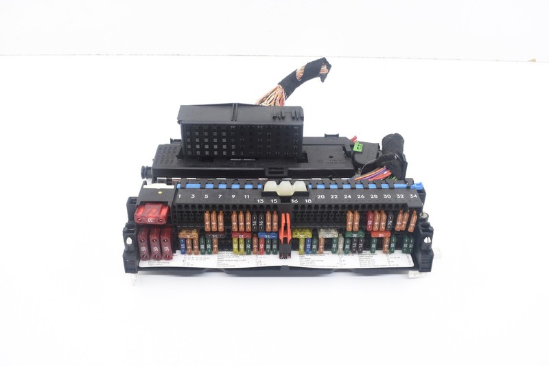 2003 BMW E46 330ci Convertible Fuse Box Front Power Distribution Unit OEM KW90