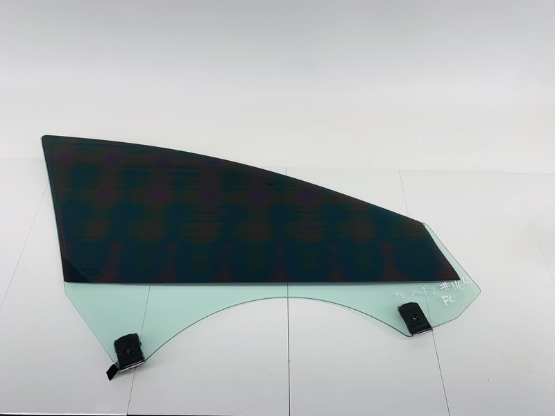 17-23 TESLA MODEL 3 FRONT LEFT DRIVER SIDE DOOR SHELL WINDOW GLASS OEM #116