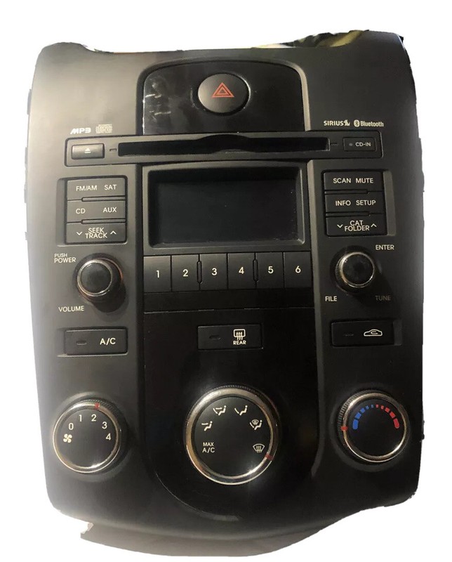 2010-2013 2011 12 Kia Forte Radio Stereo Mp3 Cd Player W/ Ac Control 96150-1M220