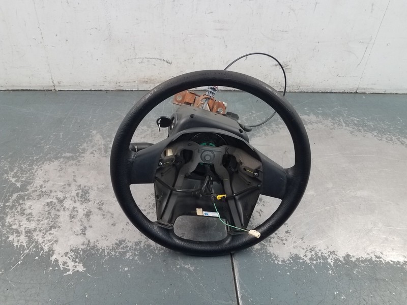 2004 Jeep Wrangler TJ Rubicon 4x4 Steering Wheel / Column / Key #1660 B1