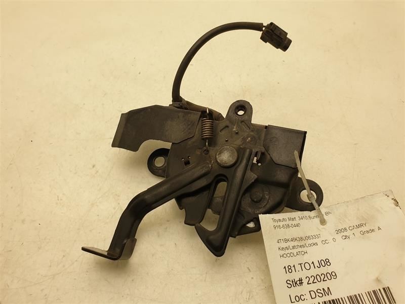 07-08 TOYOTA CAMRY HOOD LATCH
