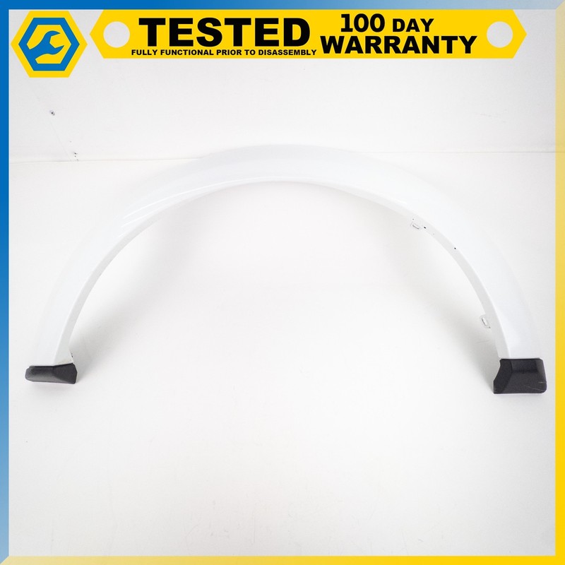 10-16 LAND ROVER L319 LR4 FRONT LEFT SIDE QUARTER PANEL FENDER FLARE WHITE OEM