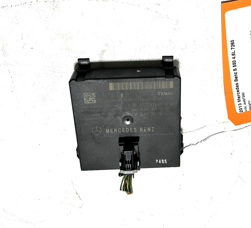 2010-2014 Mercedes W221 S550 CL600 Central Gateway Control Module Unit OEM