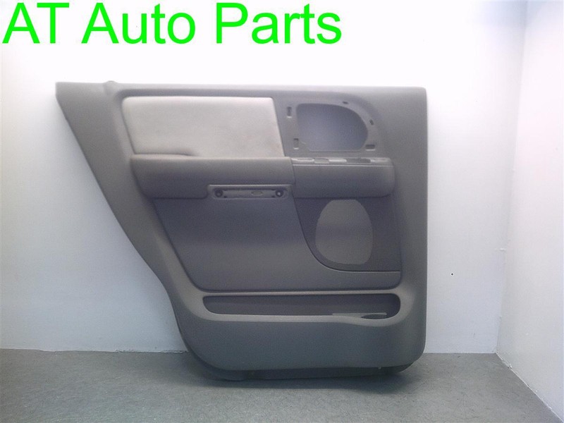 03-06 FORD EXPEDITION REAR PASSENGER RIGHT PWR DOOR PANEL TRIM INTERIOR GRAY OEM