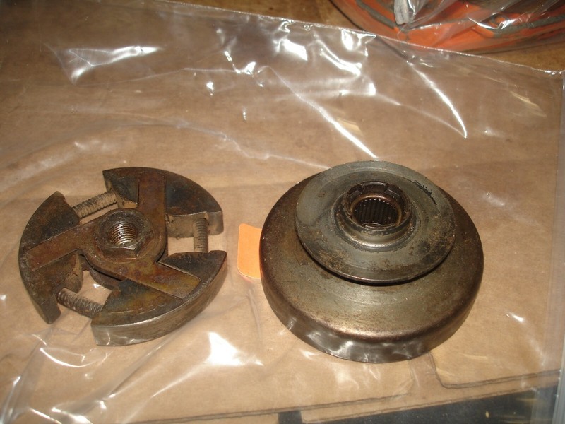 Husqvarna 298 clutch and sprocket chainsaw part Bin 406 #1