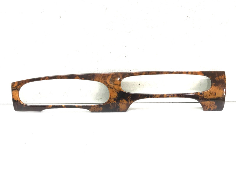 04-07 Jaguar XJ8 Dash Instrument Cluster Wood Grain Surround Bezel OEM