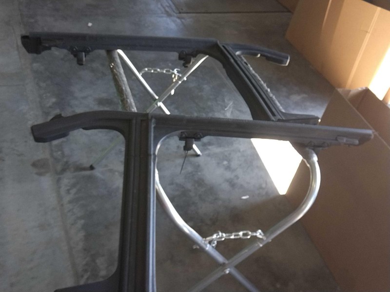 2018 Jeep Wrangler Silver Roof Assembly with Hardware, OEM, 46k Miles
