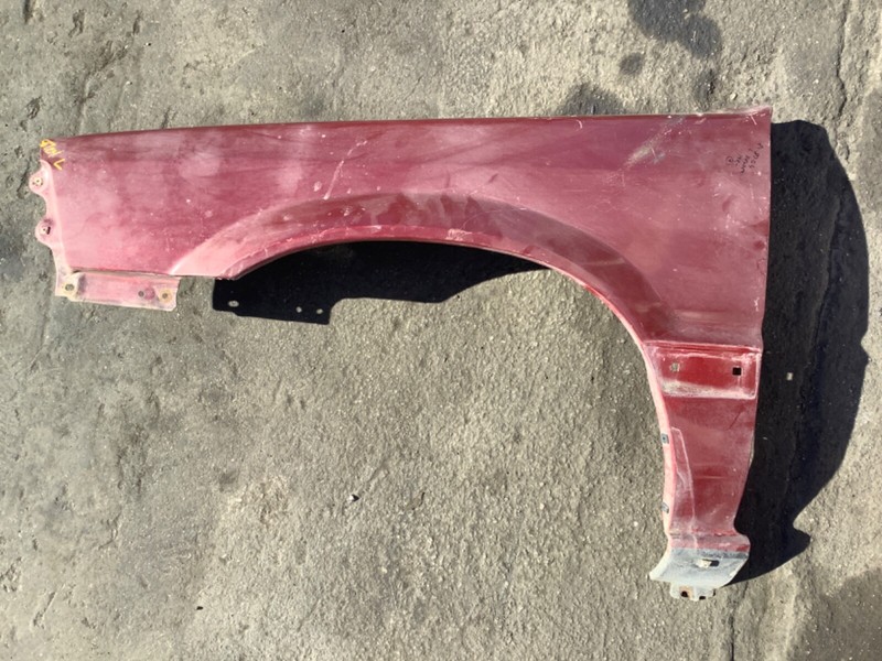 84-87 Honda Civic 4D Left Front Fender Burgundy 61161-SB4-661 OEM