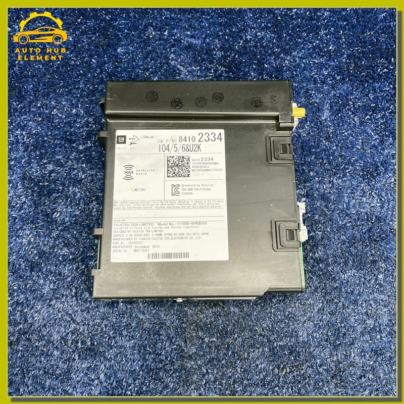 2015-2020 GMC Canyon Satellite Radio Receiver Module OEM 84102334
