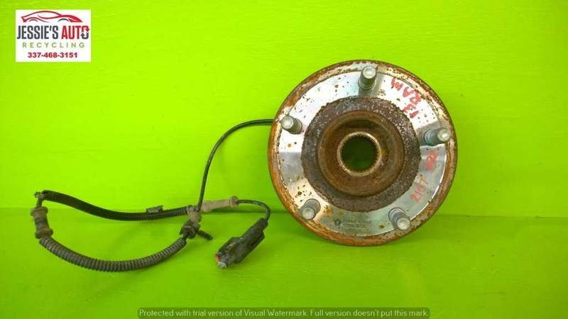 13 14 15 16 17 18 DODGE RAM 1500 4X4 FRONT WHEEL HUB BEARING OEM 2107-222