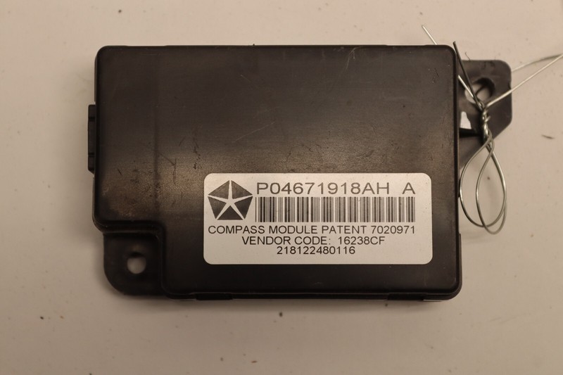 2012 JEEP WRANGLER DRIVER ASSIST INFORMATION GPS COMPASS MODULE UNTI OEM