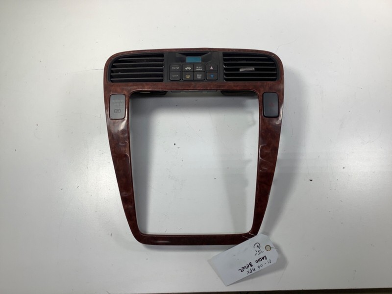 01-06 Acura MDX Radio Bezel Center Bezel (Wood Grain) 77250-S3V-A01ZA OEM