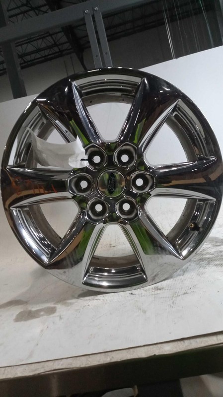 2020 Ford F150 Pickup Black 17x7.5 OEM Wheel FL341007AA Used 6-Spoke