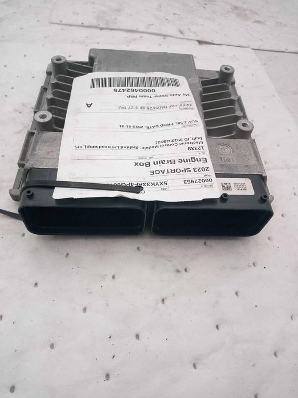 Used Engine Control Module (ECM) fits: 2023 Kia Sportage Electronic Control Modu