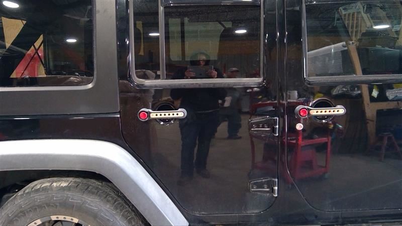 Passenger Rear Side Door Full Door Fits 07-10 WRANGLER 3226279