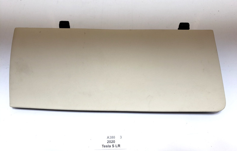 ✅ 2012-2020 OEM Tesla Model X S Glove Box Storage Compartment Lid White