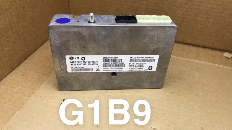 12 13 14 CHEVROLET TAHOE ONSTAR COMMUNICATION CONTROL MODULE 22898335 OEM